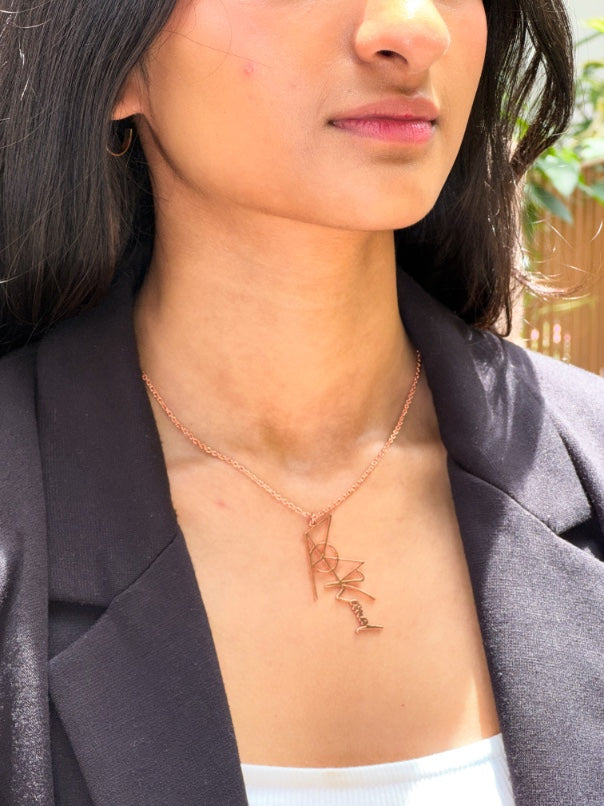 Monogram with Vertical name | Women's